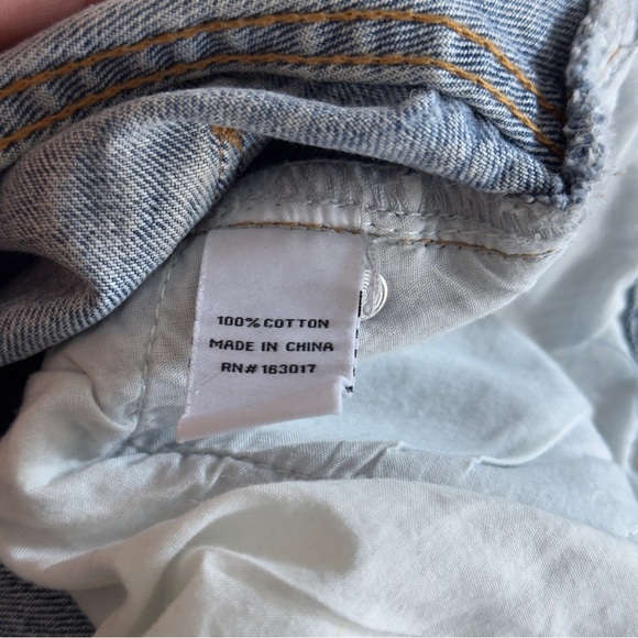 Princess Polly Light Wash Asymmetric Straight Leg Jeans - Picture 8 of 11